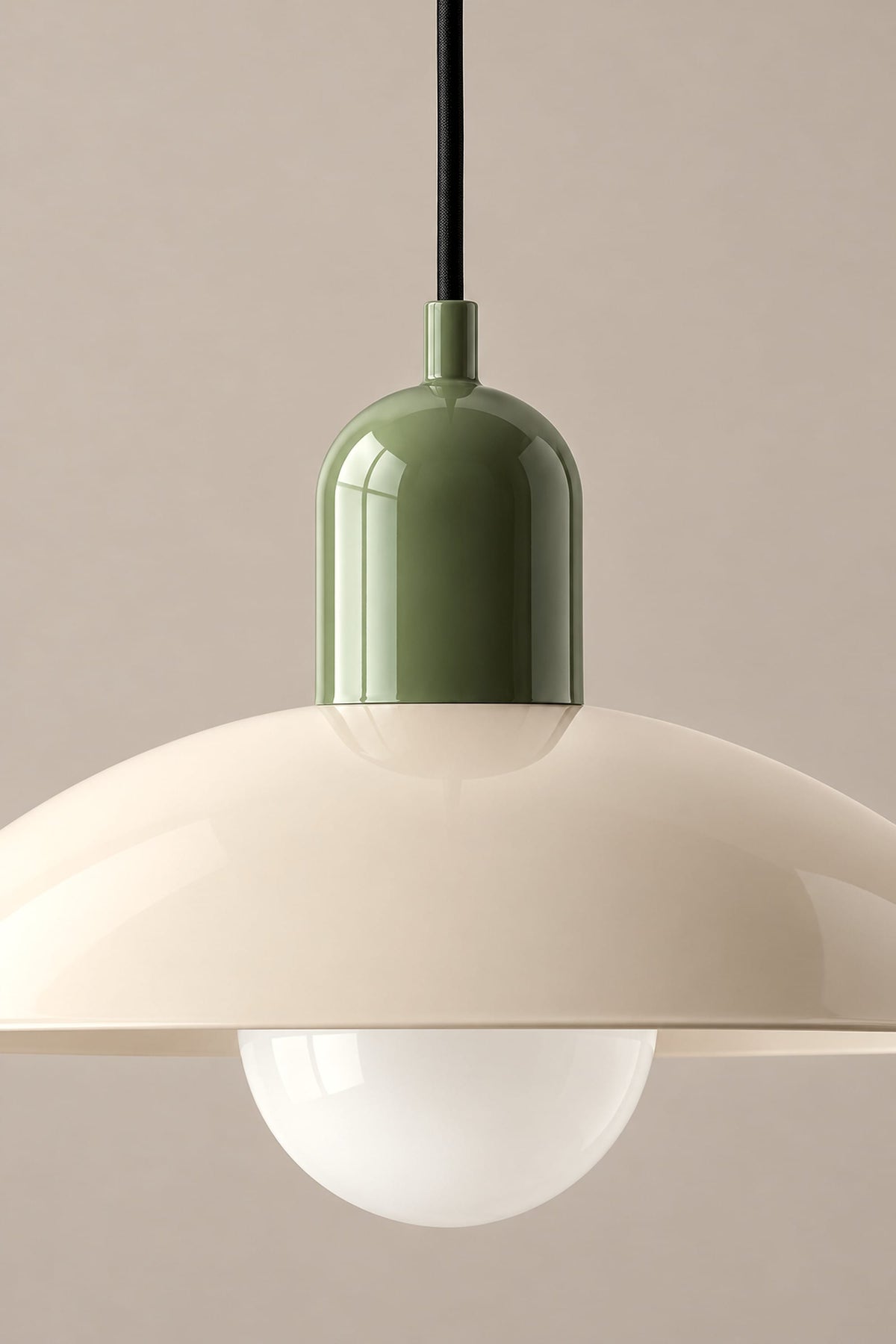 LampeHub Suspension Suspension Bauhaus Chapeau – Bicolore