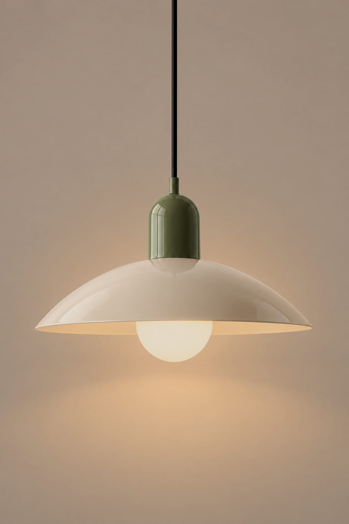 LampeHub Suspension Suspension Bauhaus Chapeau – Bicolore