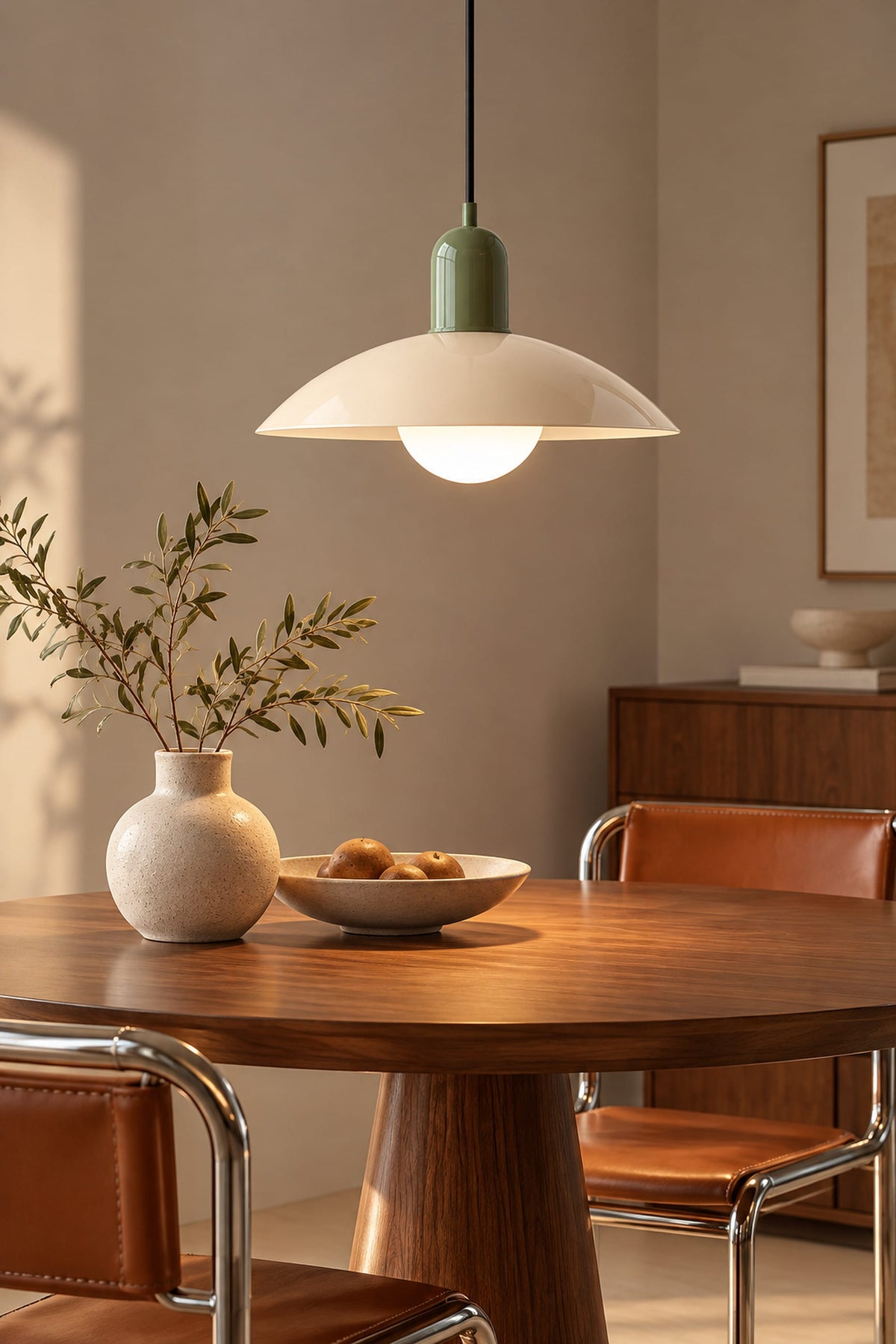 LampeHub Suspension Suspension Bauhaus Chapeau – Bicolore