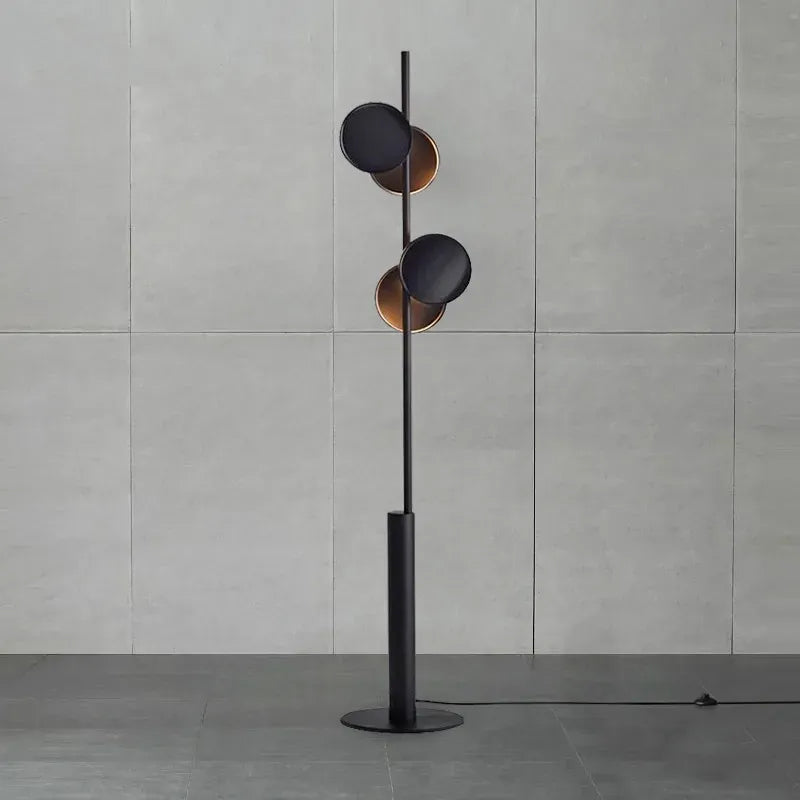 LampeHub Typography series Floor Lamp Nordic black floor lamp minimalist living room lamp bedroom designer art atmosphere studio lamp