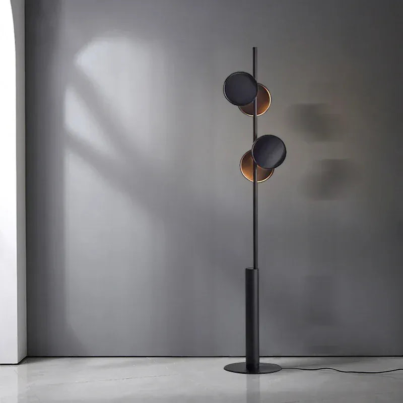 LampeHub Typography series Floor Lamp Nordic black floor lamp minimalist living room lamp bedroom designer art atmosphere studio lamp