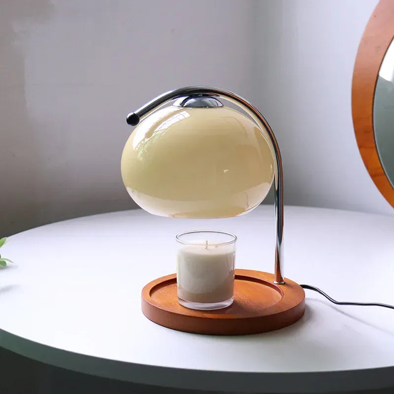 LampeHub Vanille Lampe de chevet Chauffe Bougie