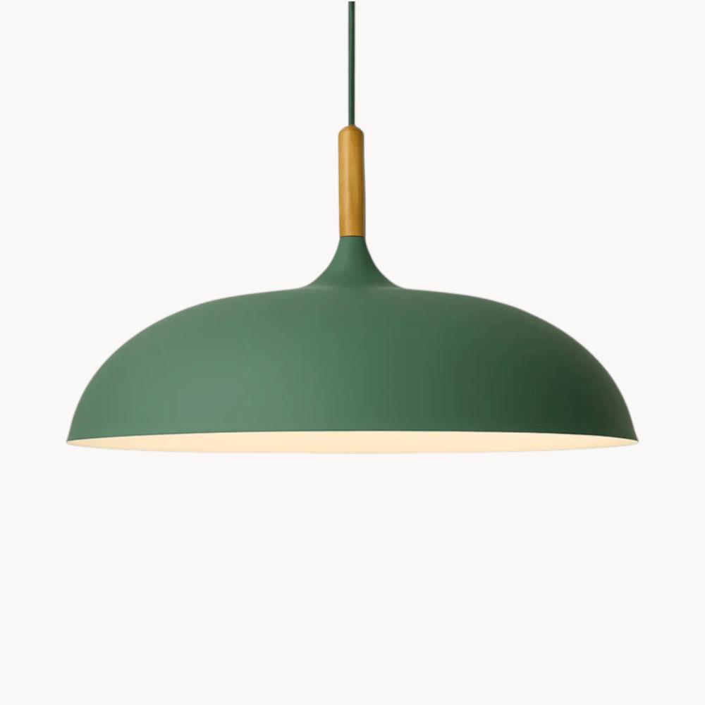 LampeHub Vert / Blanche Luminaire Suspension pour Salon