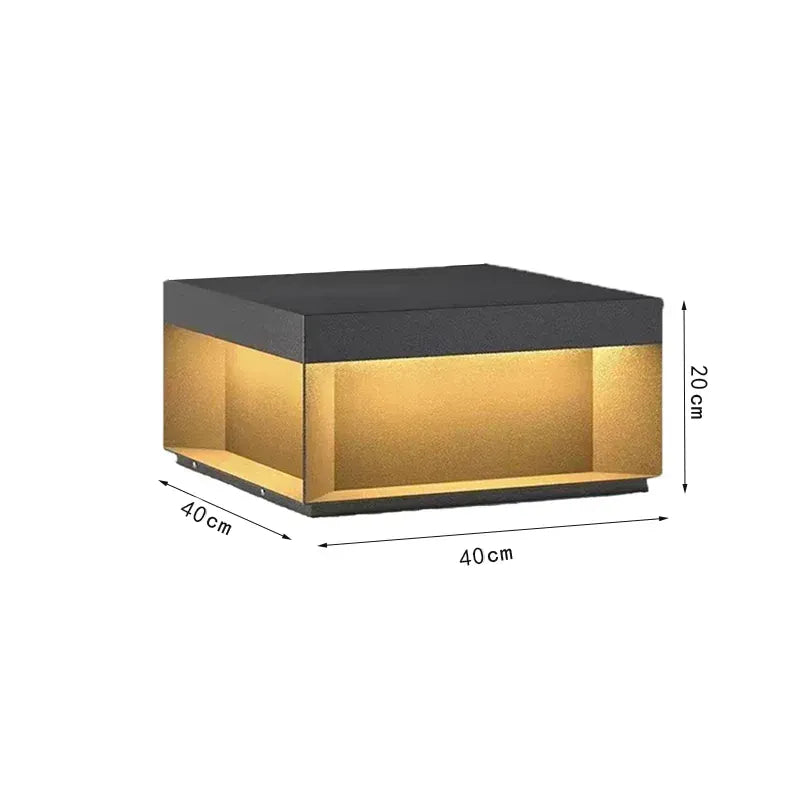 Dimensions – Lampadaire Extérieur Jardin