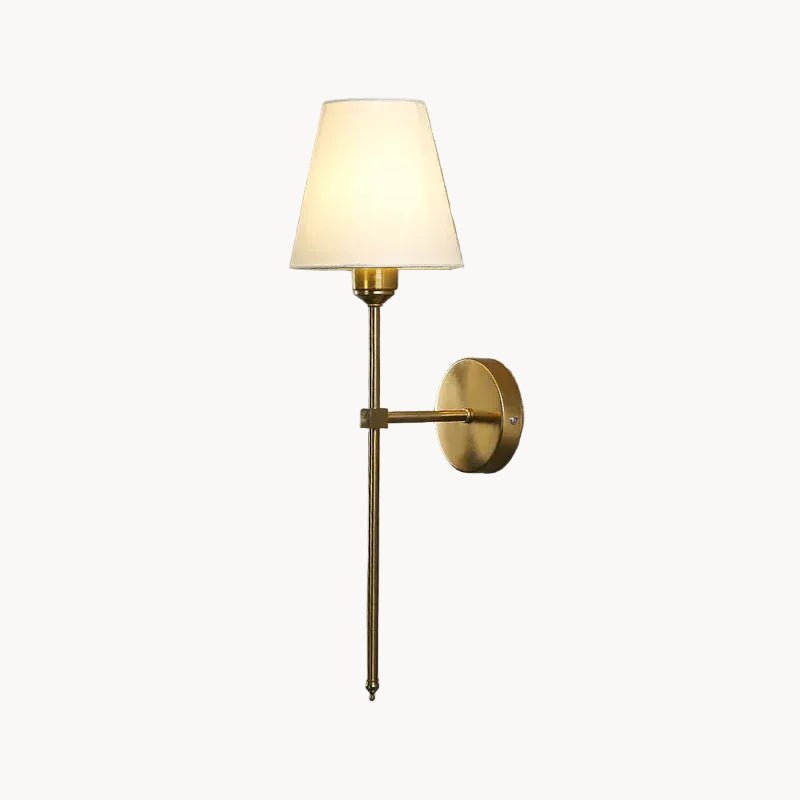 Lampe de chevet Murale Sans Fil Doré