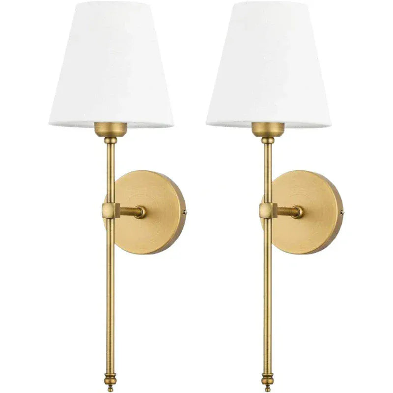Dimensions – Lampe de chevet Murale Sans Fil Doré
