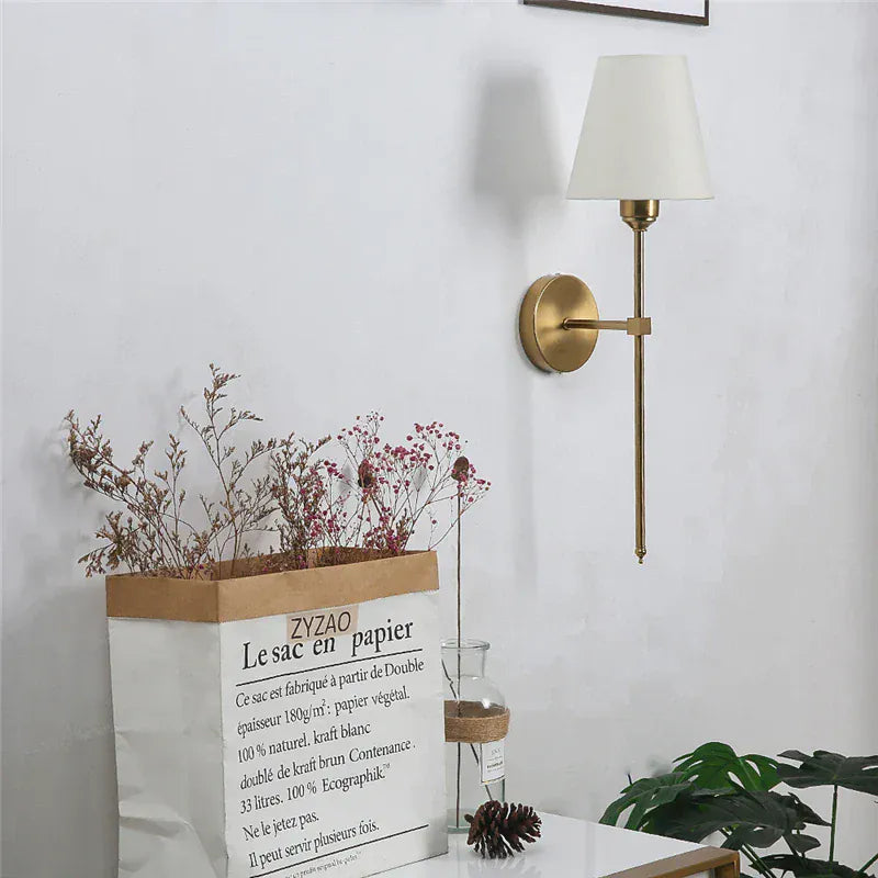 Ma boutique 1pc Beige lampshade 1 Doré 1