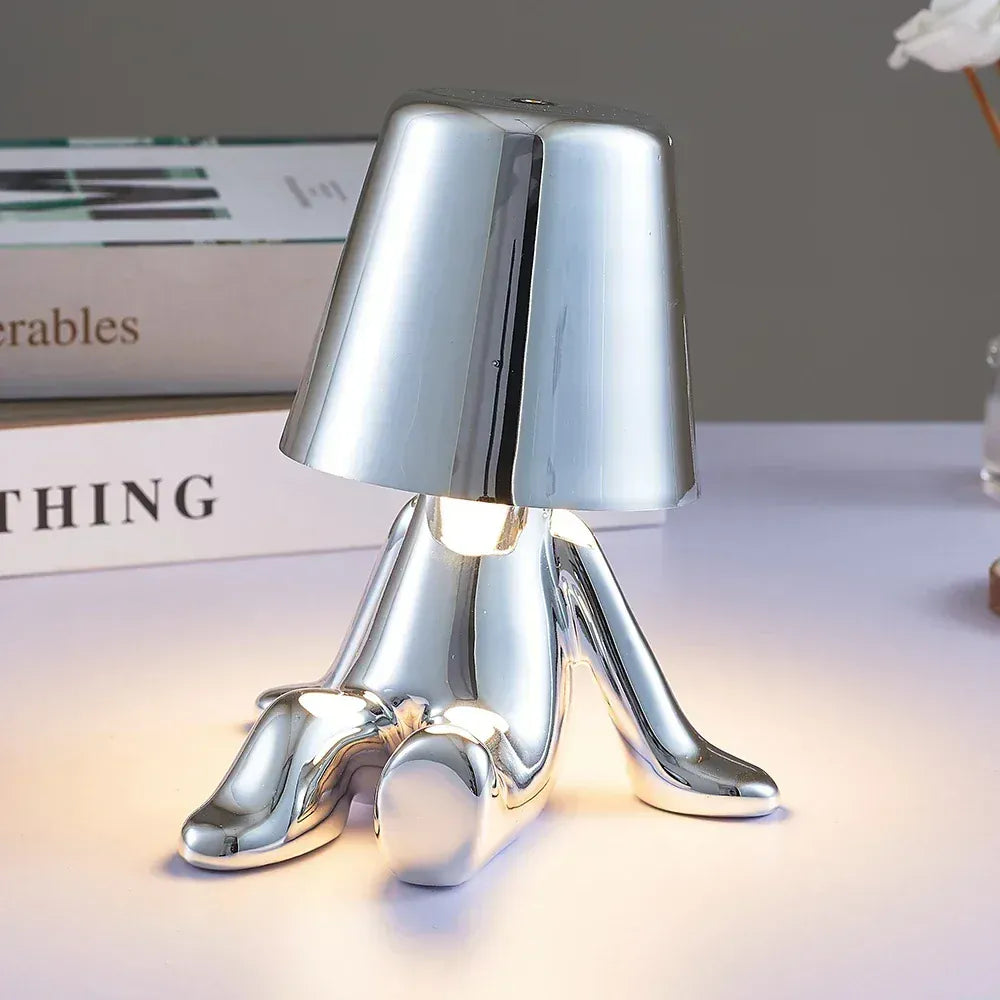 Ma boutique Dove Lampe de chevet ado Argent