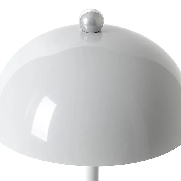 Ma boutique Gris Lampe de chevet champignon Gris - Sans fil