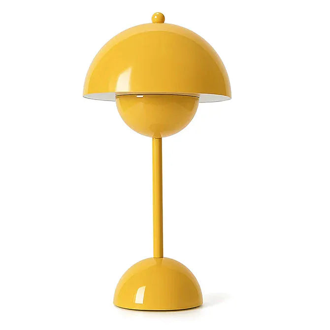 Ma boutique Jaune Lampe de chevet Champignon Jaune - Sans fil