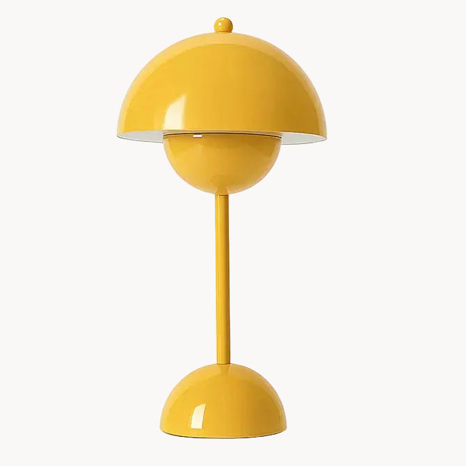 Ma boutique Jaune Lampe de chevet Champignon Jaune - Sans fil