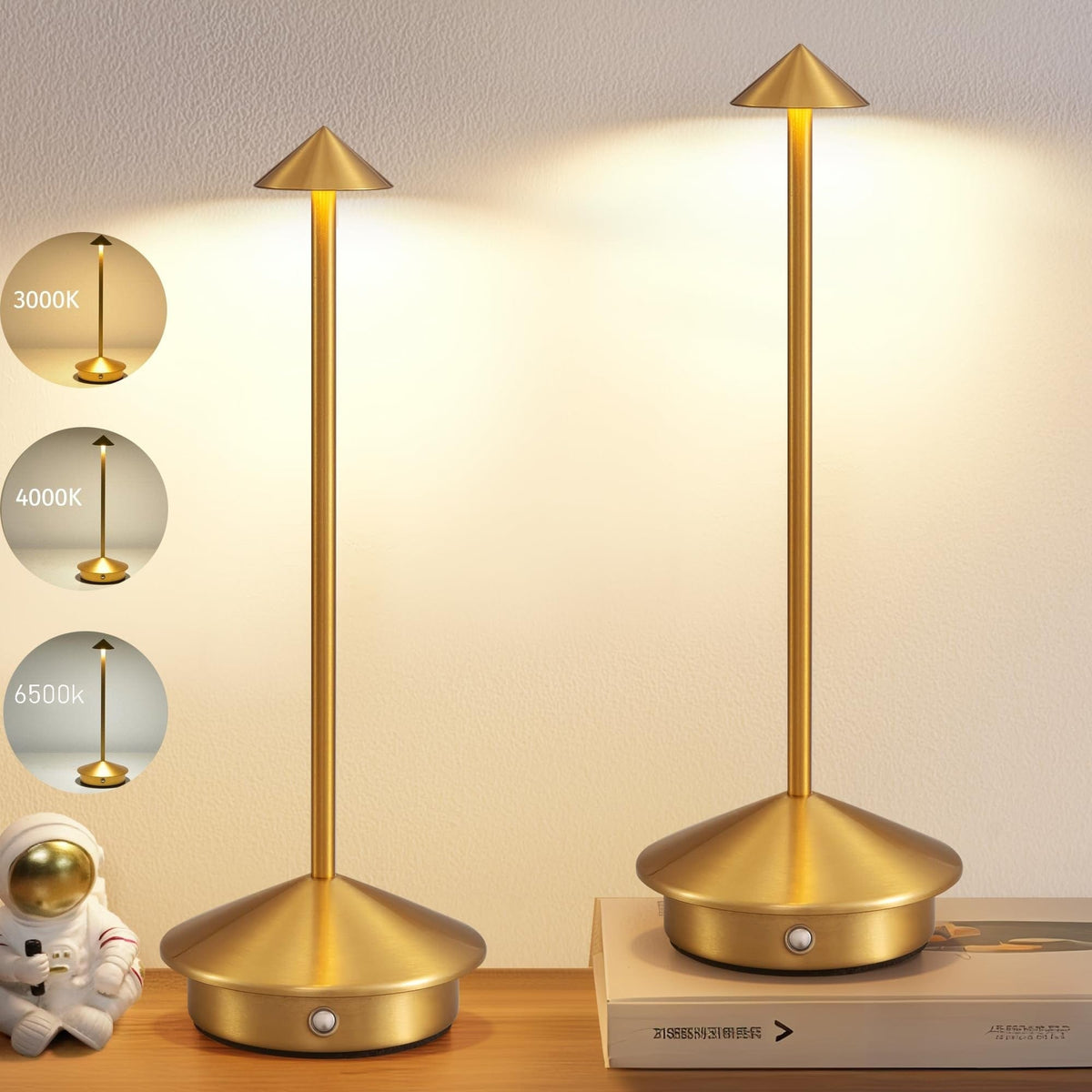 Ma boutique Lampe de chevet Design Italien Doré