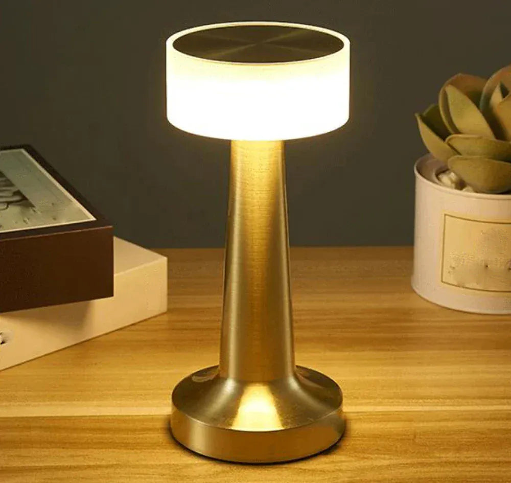 Ma boutique Petit Lampe de chevet Rétro Doré